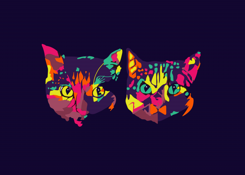 Two Cats logo