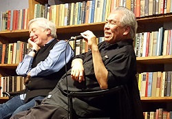 Rick Simonson and Paul Yamazaki in conversation at Elliott Bay Book Company