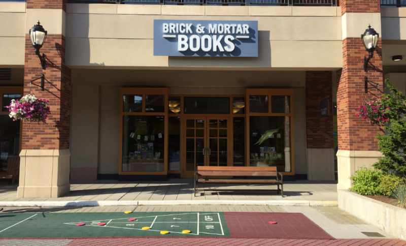 Brick & Mortar Books exterior