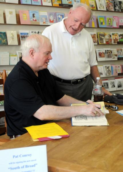 Pat Conroy signing at Litchfield Books