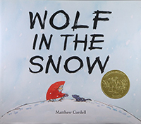 Wolf in the Snow cover