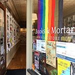 Books & Mortar rainbow flag