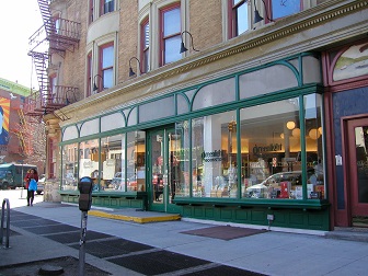 Greenlight Bookstore's storefront.