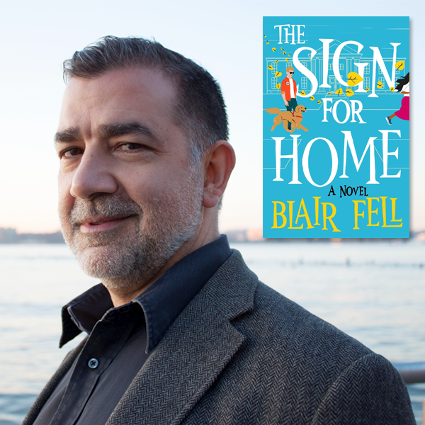 Blair Fell, author of The Sign for Home