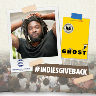 Jason Reynolds and Ghost book cover