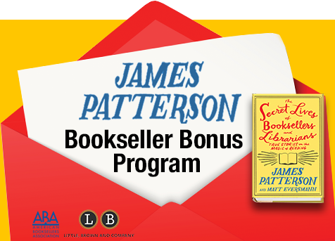 James Patterson Bookseller Bonus Program 2024