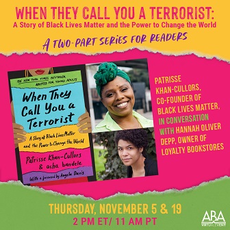 When They Call You a Terrorist Virtual Reading Series, November 5 and 19