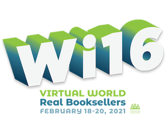 Winter Institute Logo: Virtual World, Real Booksellers, February 18-20, 2021