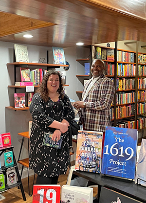 Ryan and Ray at Bookstore