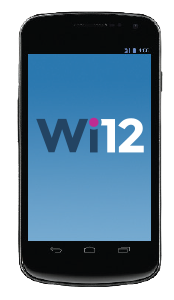 Phone with Wi12 logo