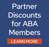 Learn about partner discounts for ABA members