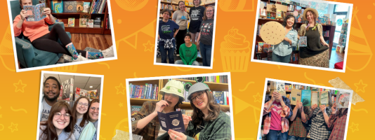 Bookstore Spirit Week collage