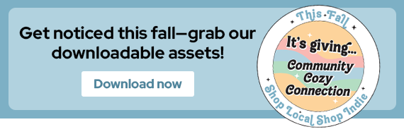 Get noticed this fall! Grab our downloadable assets.