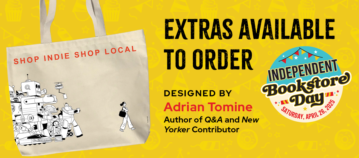 Extras Available to Order. Designed by Adrian Tomine. Author of "Q&A" and "New Yorker" Contributor