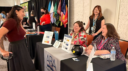 ABA Booth at Fall Trade Show
