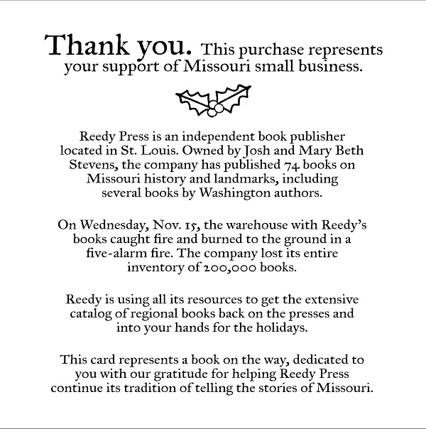 Neighborhood Reads supports a small press that had a devastating fire.