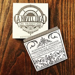 A Novel Idea business cards