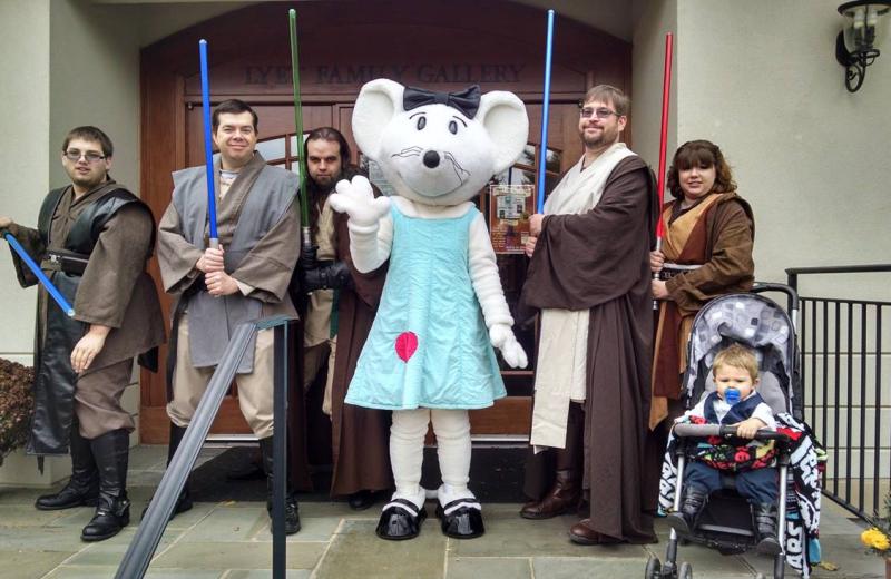 Costumed characters appear at Aaron's Books' Lititz Kid-Lit Festival