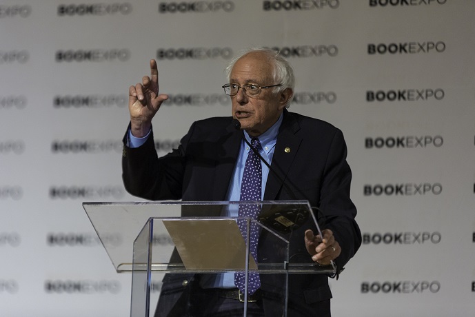 BookExpo hosted "An Evening with Senator Bernie Sanders" Thursday night.