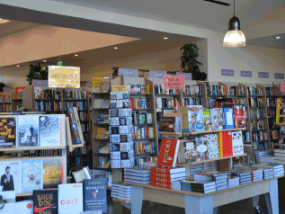 Books Inc. Santa Clara interior