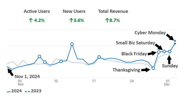 2024 Online Sales Trends: Black Friday, Small Business Saturday, and ...