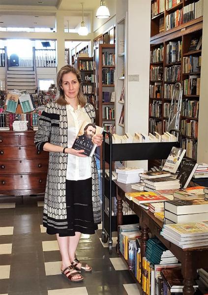 Julia McCrea Kudravetz is the new owner of New Dominion Bookshop.