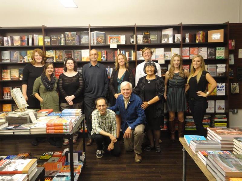 The Granada Books staff at the store's grand opening