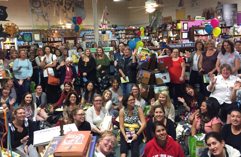 Hicklebee's annual education night for teachers and librarians