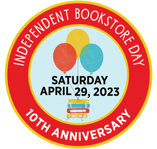 Independent Bookstore Day 10th Anniversary Logo