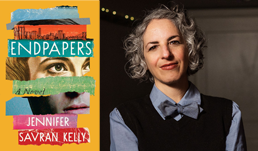 Jennifer Savran Kelly, author of "Endpapers"