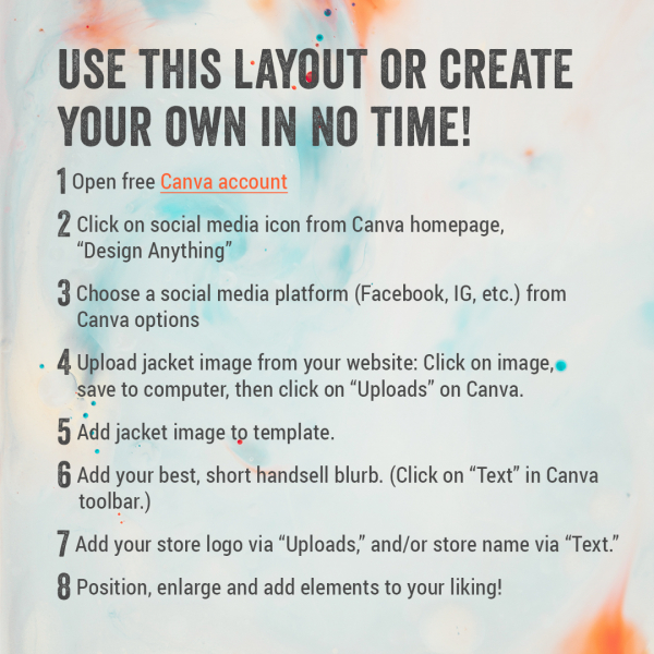 Indie Next List Custom Social Media Instructions