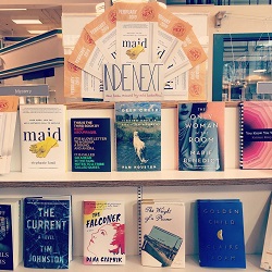 Auntie's Bookstore's February Indie Next List Display