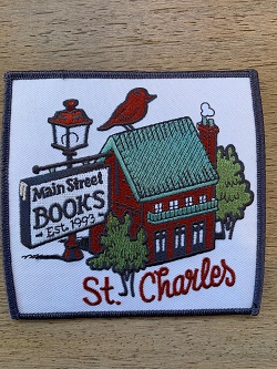 A 3-inch patch that features Kevin Cannon's art.