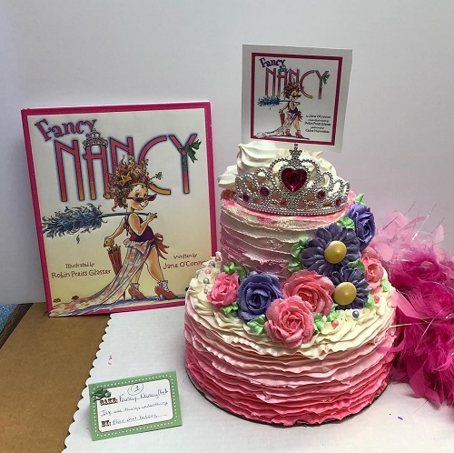 A book-themed cake submitted to the 6th Annual Cake Auction at Northshire Bookstore