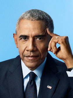 President Barack Obama (Photo by Pari Dukovic)