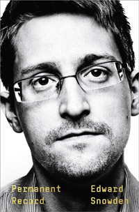Edward Snowden's "Permanent Record" book jacket
