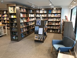 An interior view of Righton Books.
