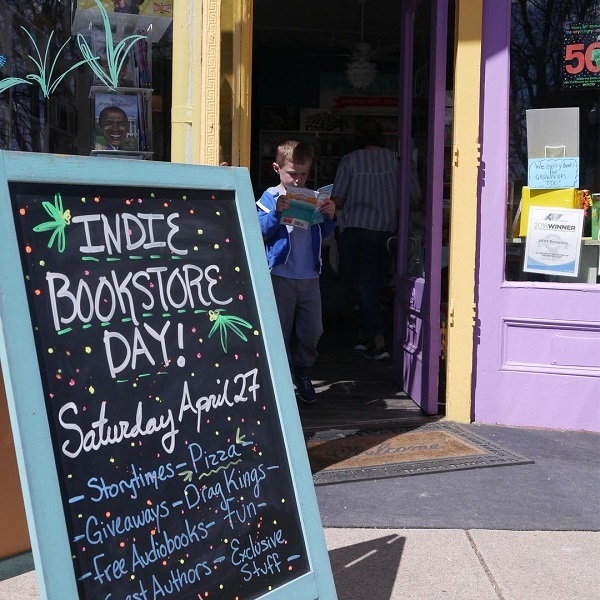 Independent Bookstore Day at Second Star to the Right.