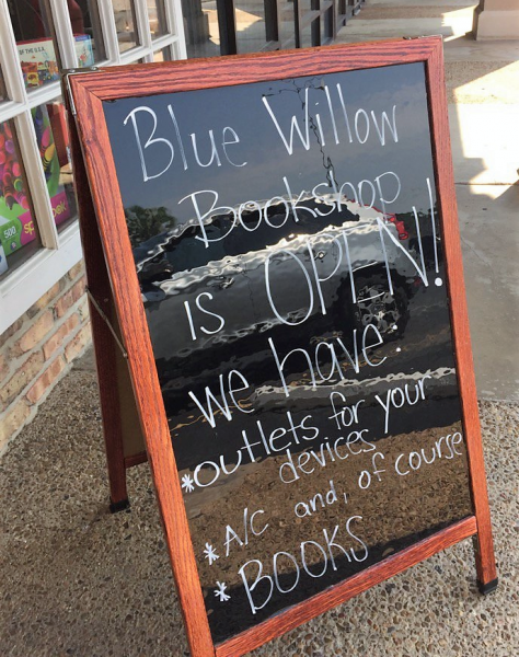 Blue Willow was an oasis after Hurricane Harvey hit Houston.