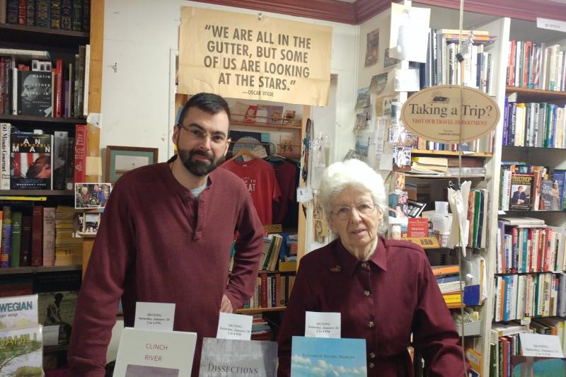 David Shuman and Ruth Erb of Book People.
