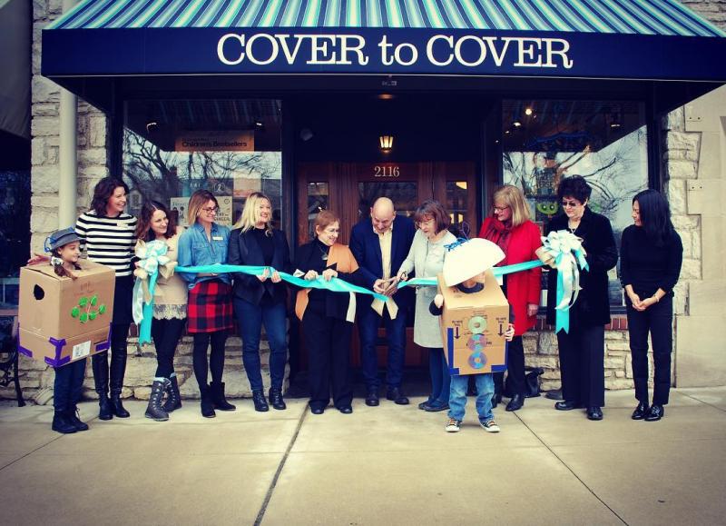Cover to Cover held a ribbon-cutting on January 21.