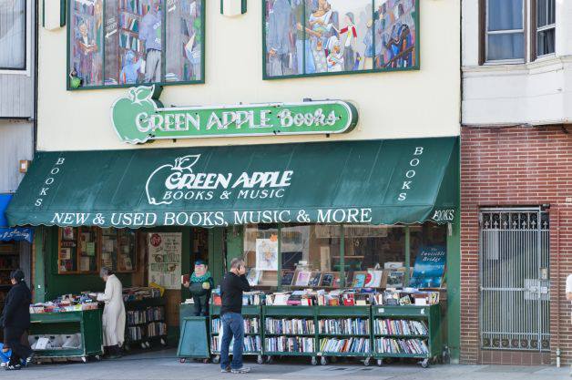 Green Apple Books storefront