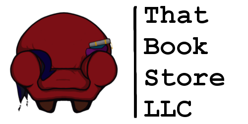 That Book Store has a comfy reading chair in its logo.