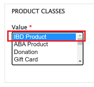 Media Mail Shipping Condition Example With Product Class Highlighted