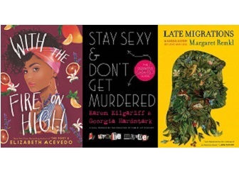 Three popular titles on the ABA staff summer reading lists: Stay Sexy and Don't Get Murdered, With the Fire on High, and Late Migrations